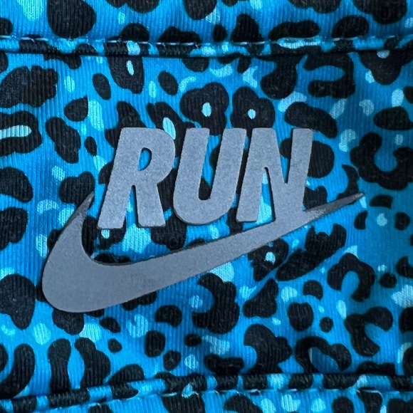 Nike Leopard Print Blue Sport Headband MUST BUNDLE - Picture 3 of 4
